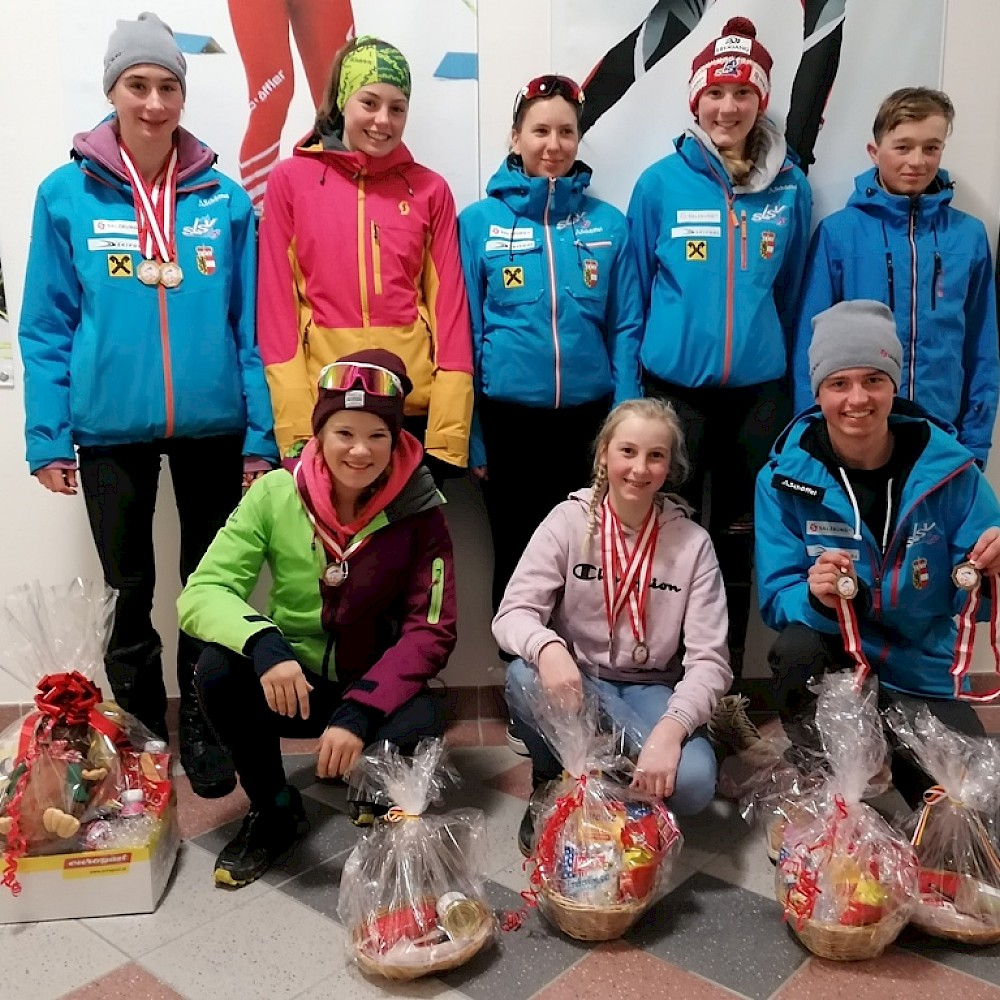 9 Medaillen bei der ÖM Biathlon in St. Jakob